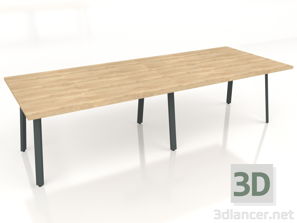 modèle 3D Table de conférence Ogi A PLF14PK+PLF14LK (2800x1100) - preview