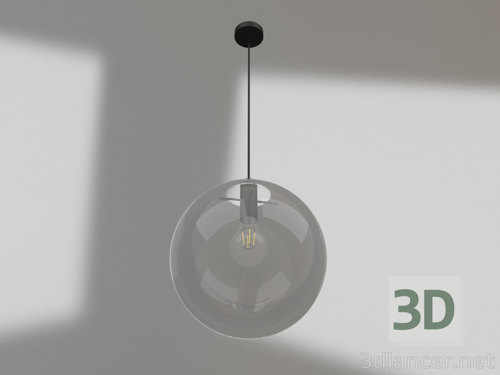 modèle 3D Pendentif Mercure transparent (07562-25.21) - preview