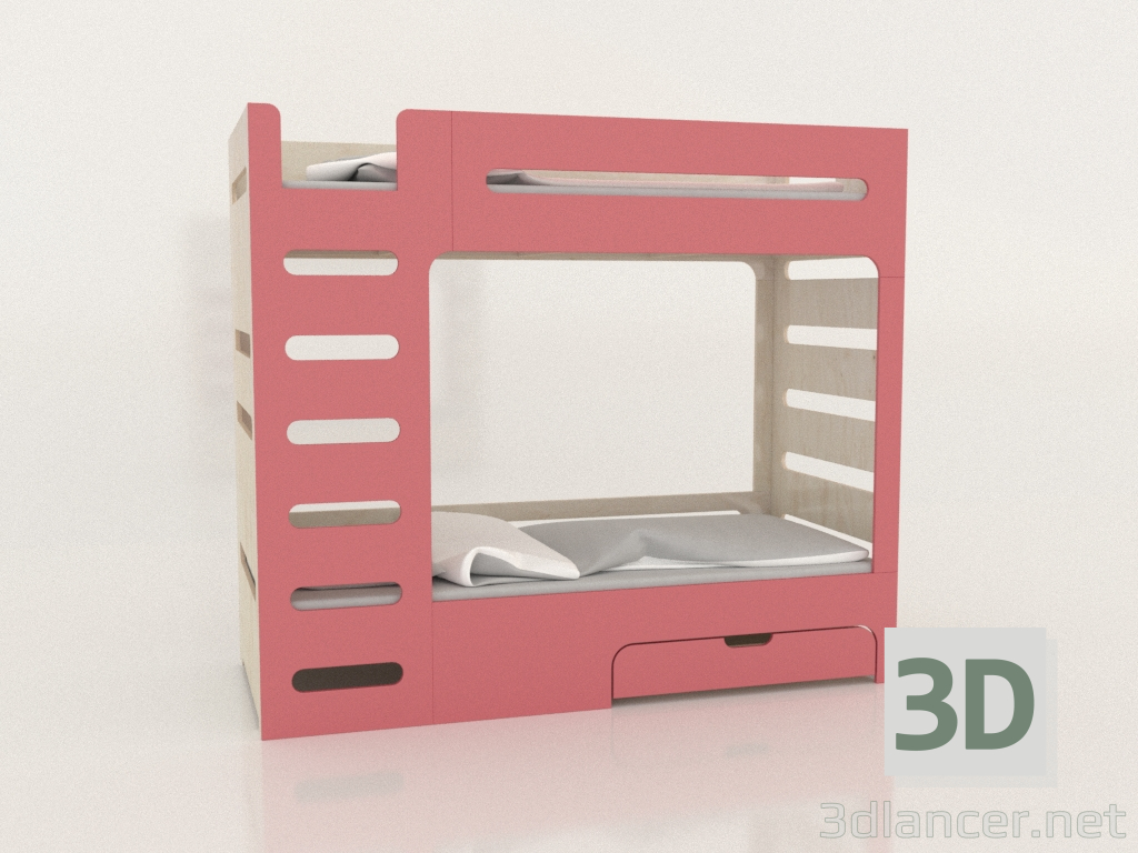 modello 3D Letto a castello MOVE EL (UEMEL2) - anteprima