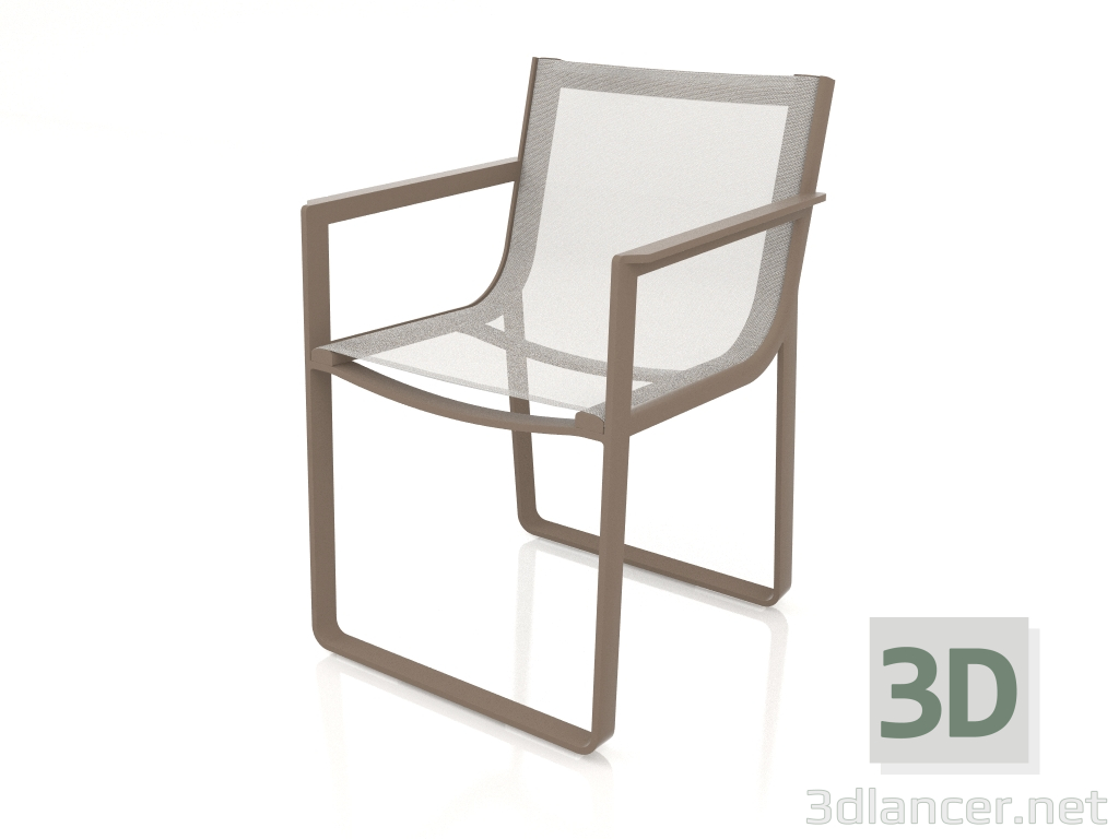 3d модель Обеденное кресло (Bronze) – превью