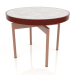3d model Round coffee table Ø60 (Wine red, DEKTON Kreta) - preview