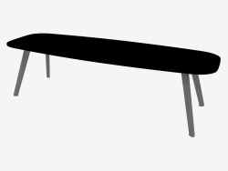 कॉफी टेबल (ब्लैक फेनिक्स 120x40x36)