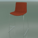 3d model Bar chair 0320 (on a sled, with removable upholstery, cover 2) - preview