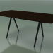 3d model Soap-shaped table 5419 (H 74 - 90x180 cm, legs 180 °, veneered L21 wenge, V44) - preview