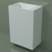 3d model Wall-mounted washbasin (03UN36103, Glacier White C01, L 60, P 36, H 85 cm) - preview