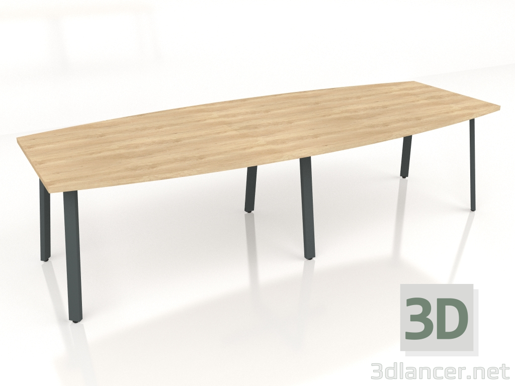 modèle 3D Table de conférence Ogi A PLF18 (2800x1100) - preview