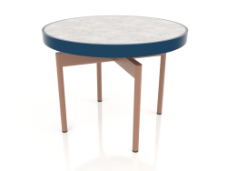 Runder Couchtisch Ø60 (Graublau, DEKTON Kreta)