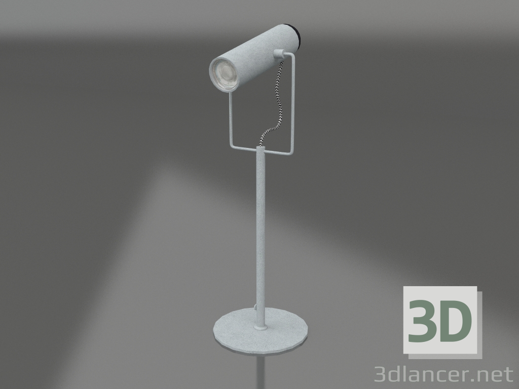 3d model Table lamp Marlon (Galvanised) - preview