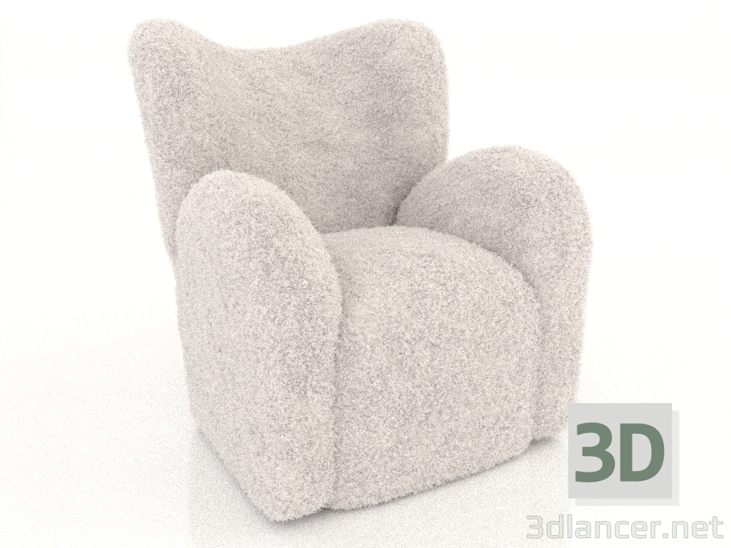 3d модель Крісло Togo – превью