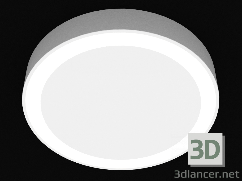 3d модель Накладний світлодіодний світильник (DL18549_01WW D310) – превью