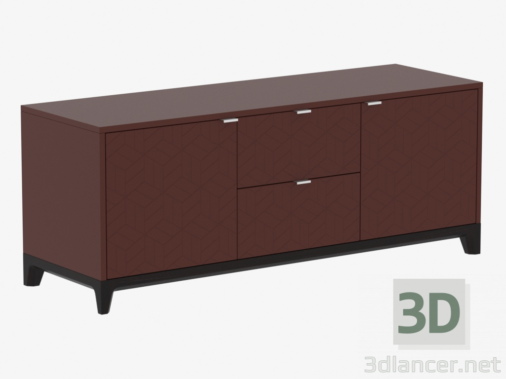 3d model Curbstone under TV No. 1 CASE (IDC0241031021) - preview