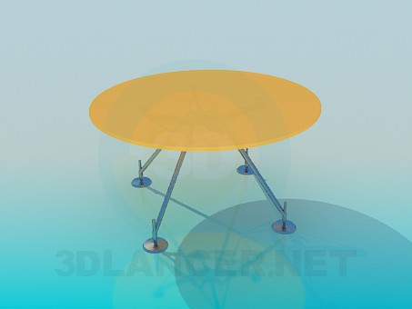 modelo 3D Mesa de centro - escuchar modelo 3D Mesa de centro - escuchar