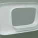 modello 3D Specchio con mensola (dx, L 80, H 48 cm) - anteprima