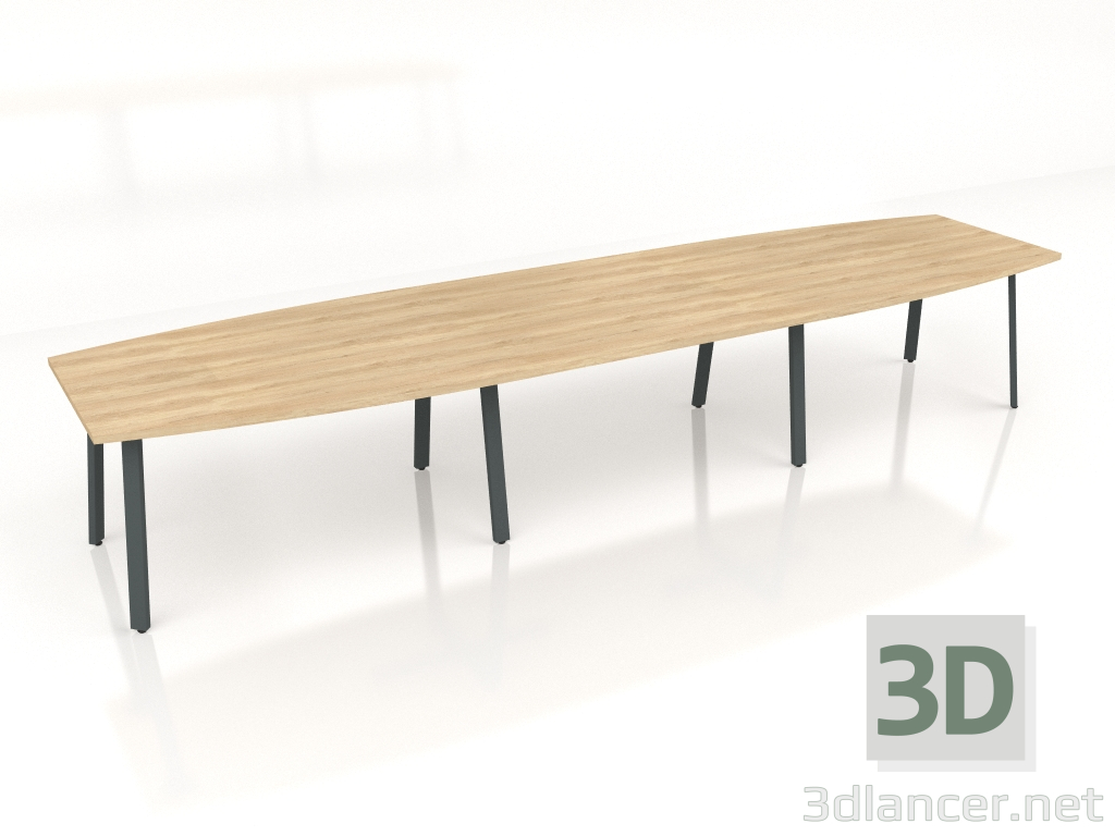 3D modeli Konferans masası Ogi A PLF19 (4200x1100) - önizleme