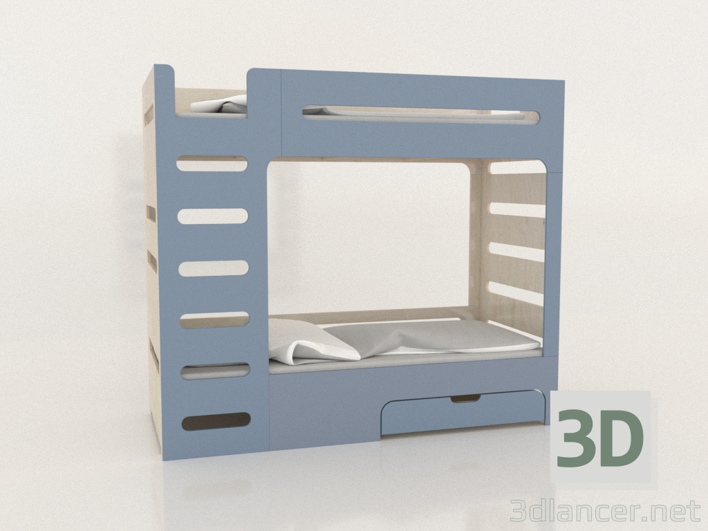 modèle 3D Lit superposé MOVE EL (UAMEL2) - preview