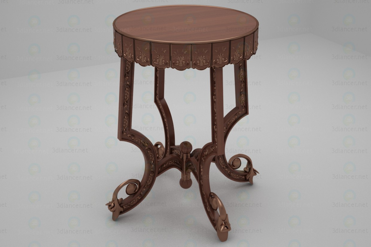 3d model coffee table "Alexander" - preview