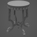 modèle 3D table basse "Alexander" - preview