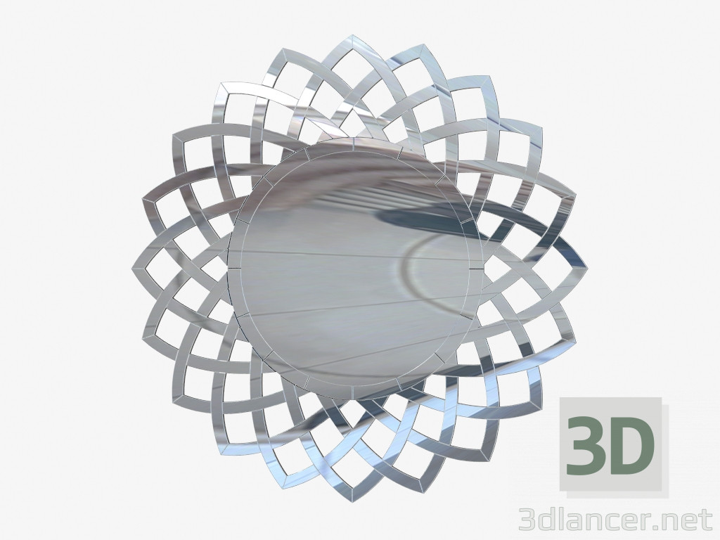 modello 3D Specchio per parete (RJG0310) - anteprima