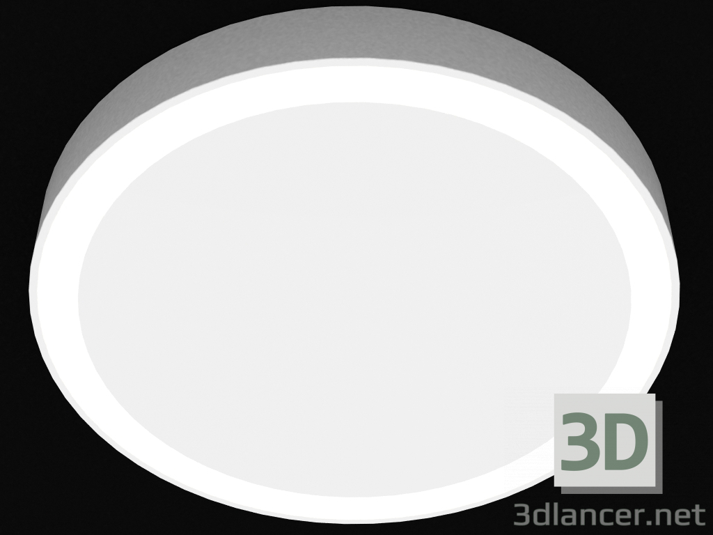 3d модель Накладний світлодіодний світильник (DL18549_01WW D410) – превью