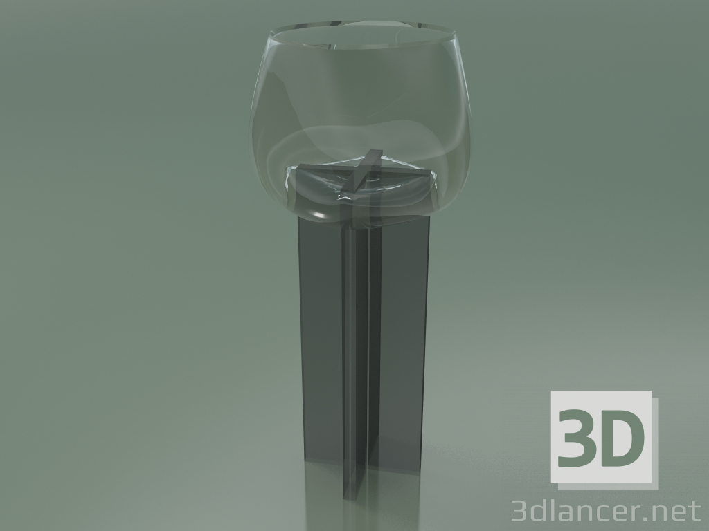 modèle 3D Vase Mito Cross (base H 50 cm) - preview