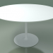 3d model Round table 0690 (H 74 - D 134 cm, M02, V12) - preview