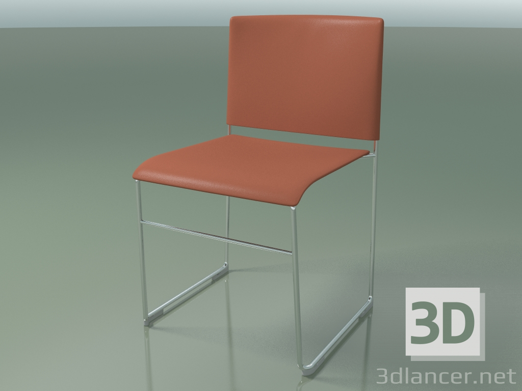 3D Modell Stapelbarer Stuhl 6600 (Polypropylen Rust, CRO) - Vorschau