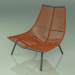 3D modeli Yüksek sırtlı dinlenme koltuğu 002 (Metal Duman) - önizleme