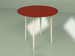 Middle table Sputnik 80 cm (burgundy)