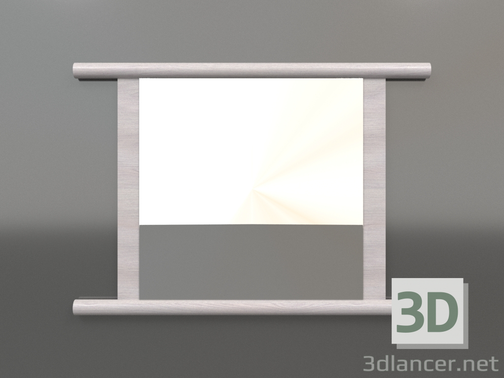 3d модель Зеркало ZL 26 (800x570, wood pale) – превью
