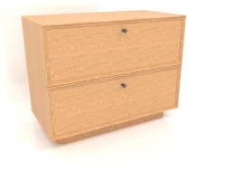 Gabinete TM 15 (800x400x621, madera chapada en caoba)