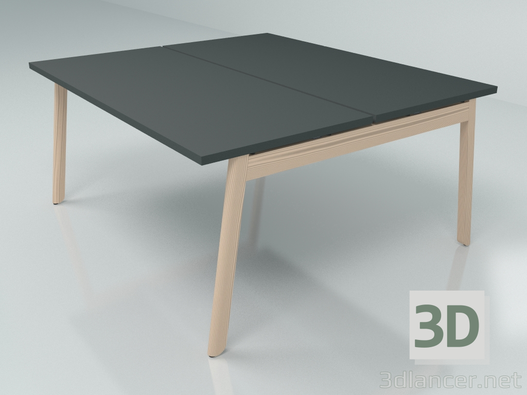 3D Modell Arbeitstisch Ogi B Bench BOB46 (1600x1410) - Vorschau