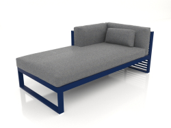 Modular sofa, section 2 left (Night blue)