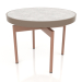 3d model Round coffee table Ø60 (Bronze, DEKTON Kreta) - preview