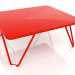 modèle 3D Table d'appoint (Rouge) - preview