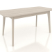 3d model Mesa de comedor GRANDE 1600x750 mm (blanco RAL 9010) - vista previa