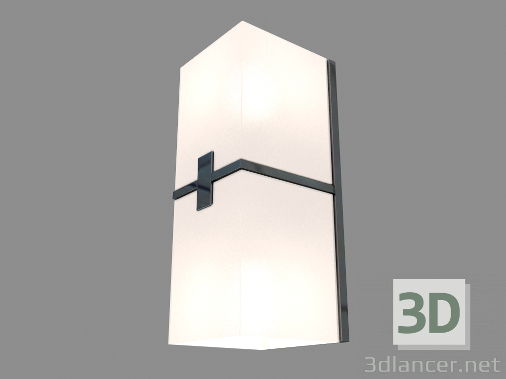 3D modeli Duvar lambası için lamba Qubica (805620) - önizleme