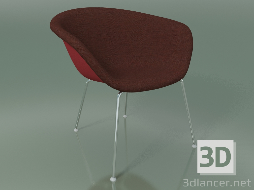 3 डी मॉडल लाउंज कुर्सी 4212 (4 पैर, सामने ट्रिम के साथ, PP0003) - पूर्वावलोकन