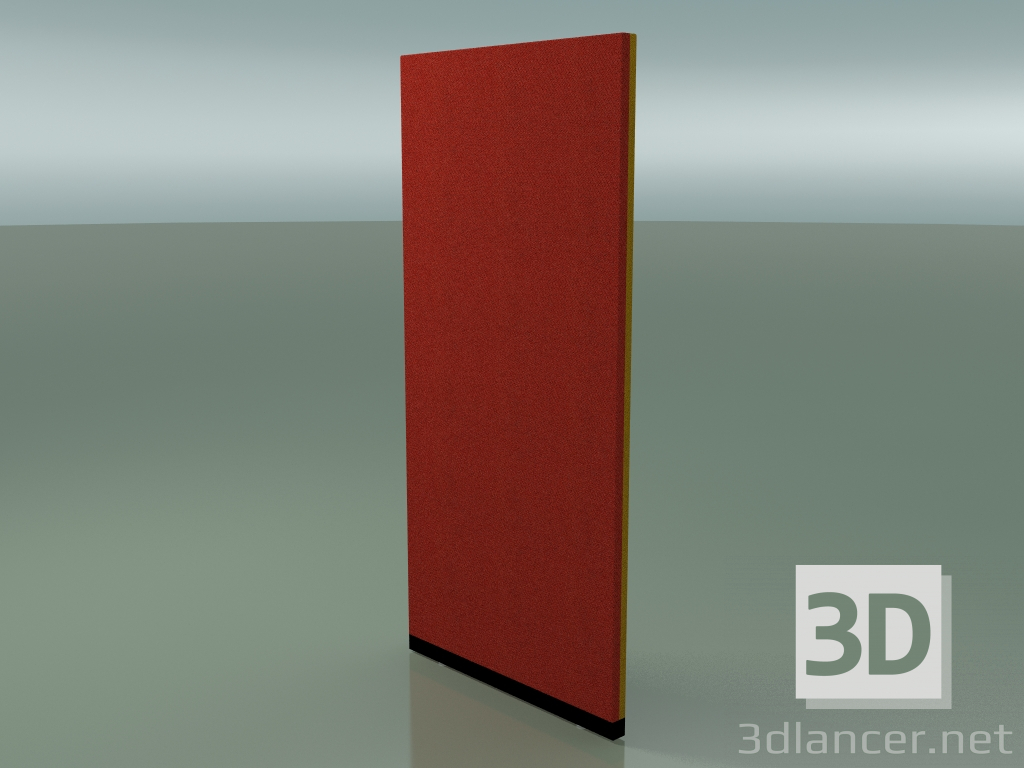 3d model Rectangular panel 6400 (132.5 x 63 cm, two-tone) - preview