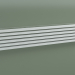 modello 3D Radiatore orizzontale RETTA (6 sezioni 1500 mm 60x30, bianco lucido) - anteprima
