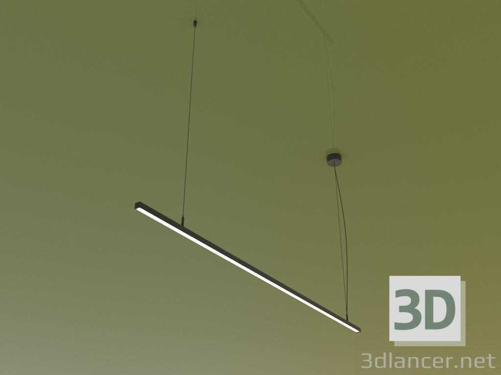 modello 3D Apparecchio LINEAR P1616 (1250 mm) - anteprima