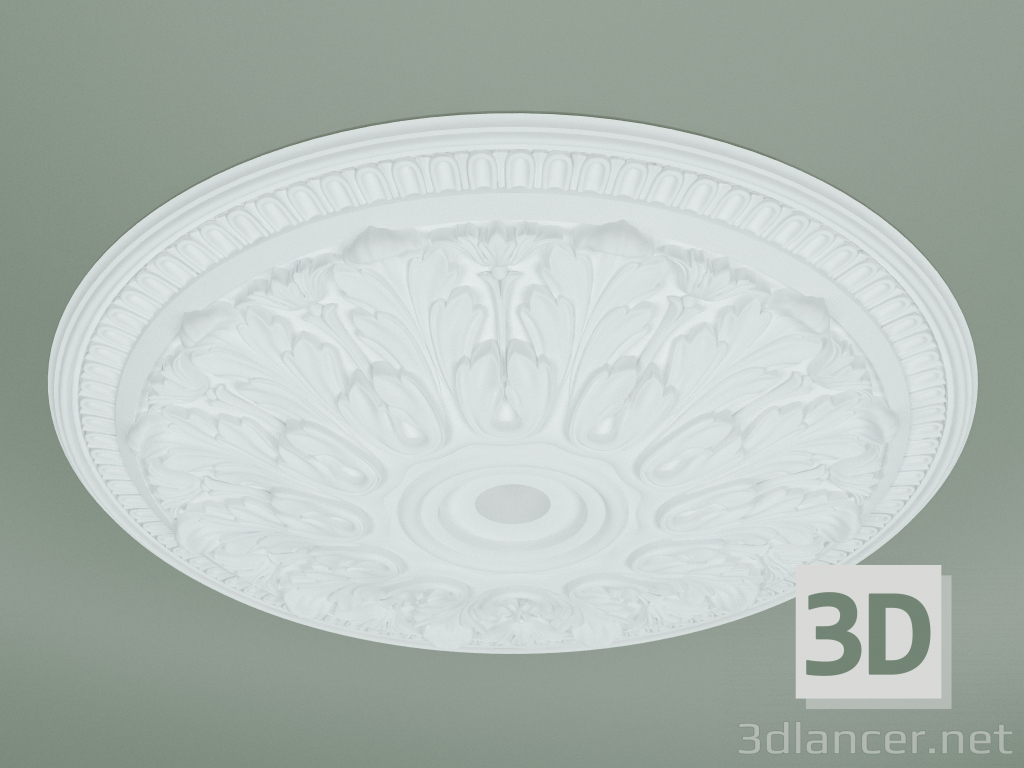 3d model Rosette with ornament RW015 - preview