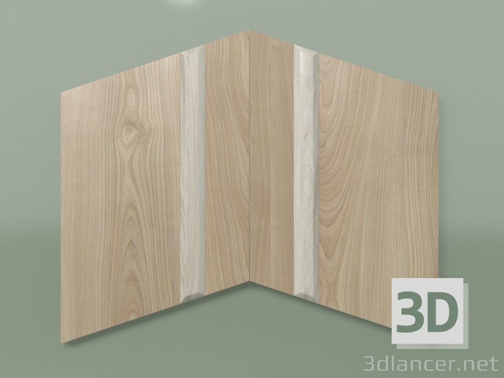 3d model Wood panel - preview