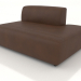 3d model Sofa module 153 single extended to the left - preview