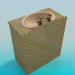 modèle 3D Bassin de lavage Vintage - preview