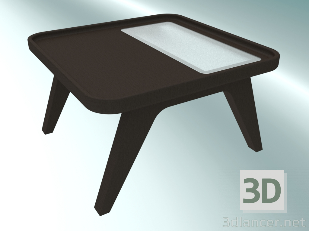 3 डी मॉडल कॉफी टेबल (S2 G1 लकड़ी, 600x350x600 मिमी) - पूर्वावलोकन