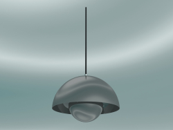 Pendant lamp Flowerpot (VP1, Ø23cm, H 16cm, Polished Stainless Steel)