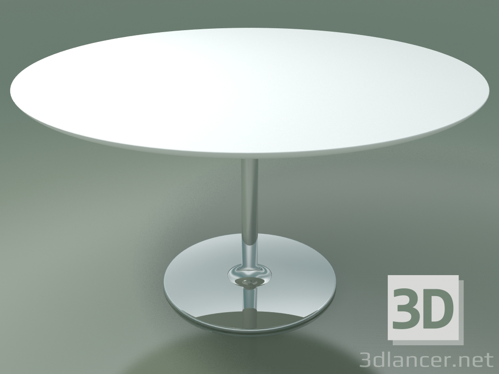 modello 3D Tavolo rotondo 0690 (H 74 - P 134 cm, M02, CRO) - anteprima