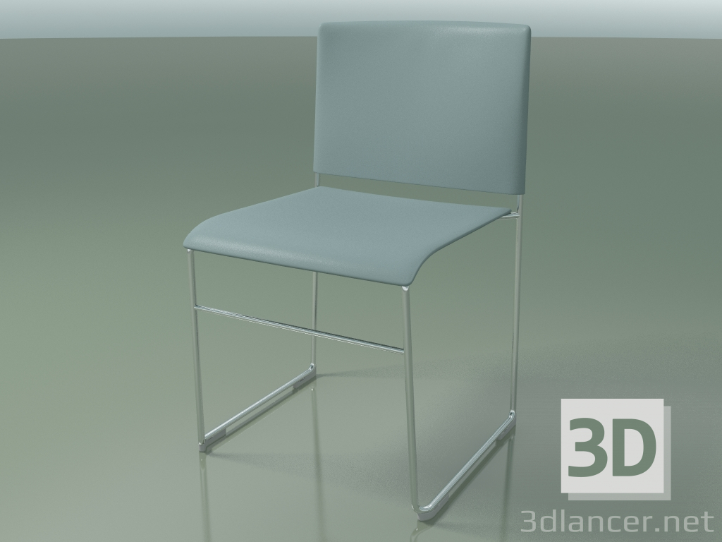 3d model Stackable chair 6600 (polypropylene Petrol, CRO) - preview