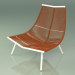 3d model Leisure chair with high back 002 (Metal Milk) - preview