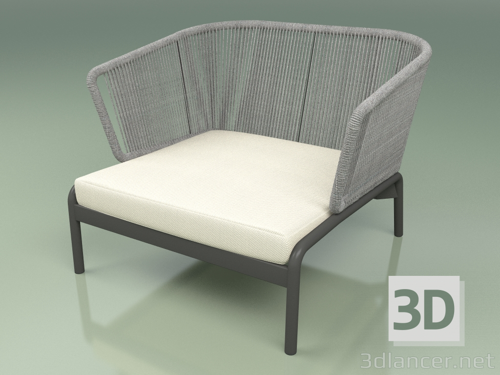 3d model Sofa 001 (Cord 7mm Stone) - preview